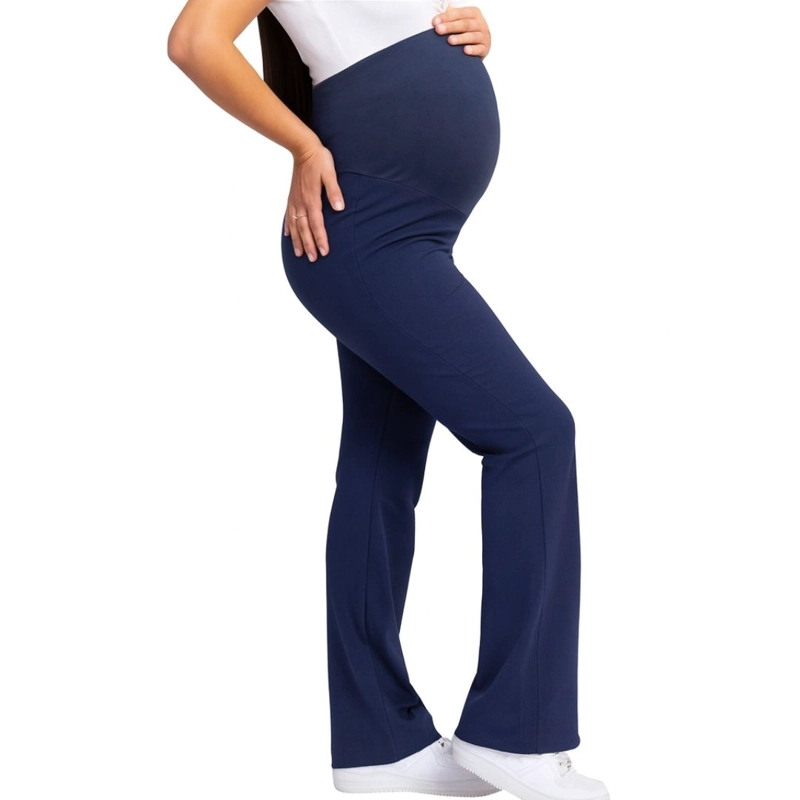 BUZO PALAZO PANTALÓN FLARE EMBARAZO Y MATERNIDAD MATERIAL ALGODON FRENCH TERRY - 3