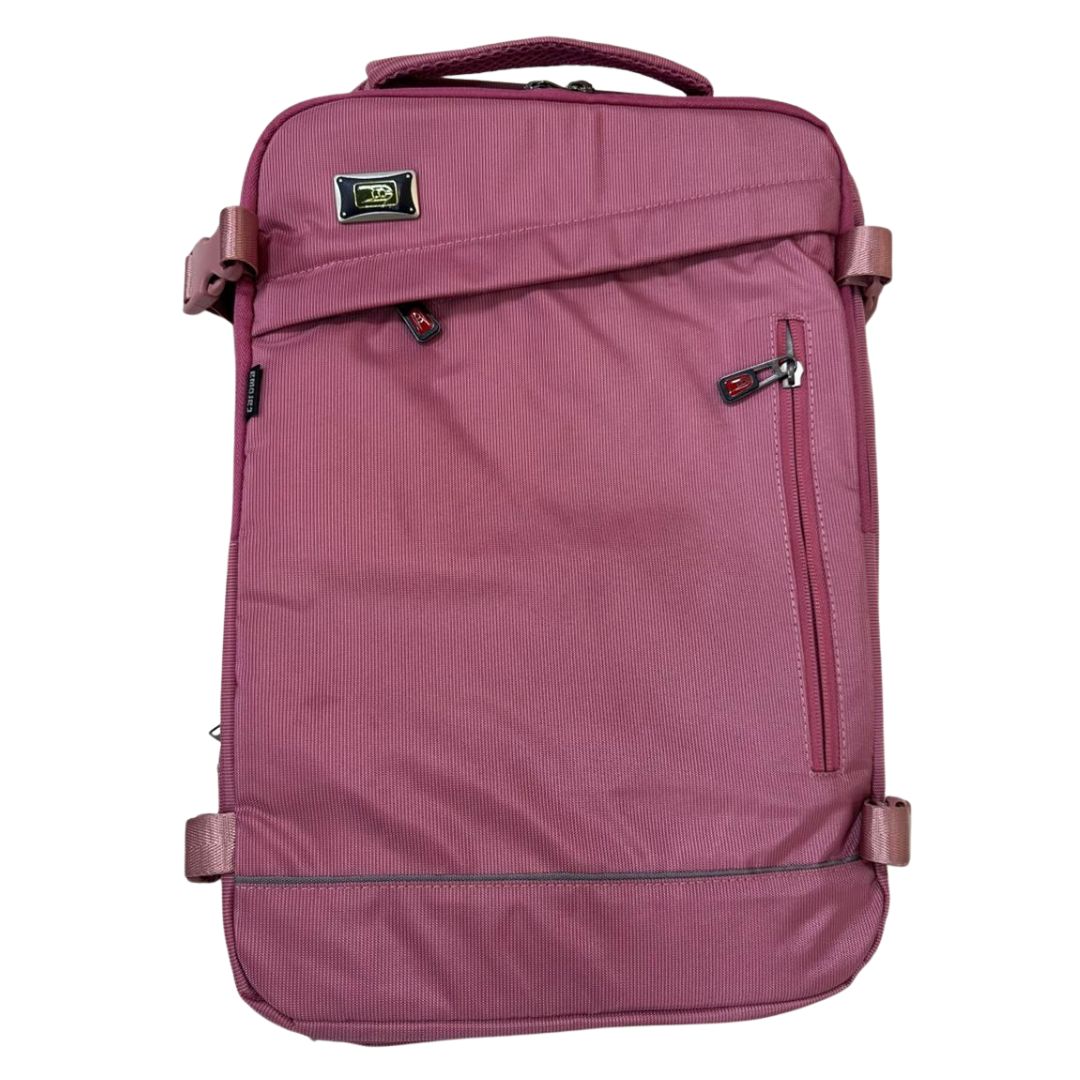 MOCHILA VIAJERA CON ZAPATERA, EQUIPAJE DE MANO VIENE CLAVE Y USB DE CABINA PREMIUM - 2