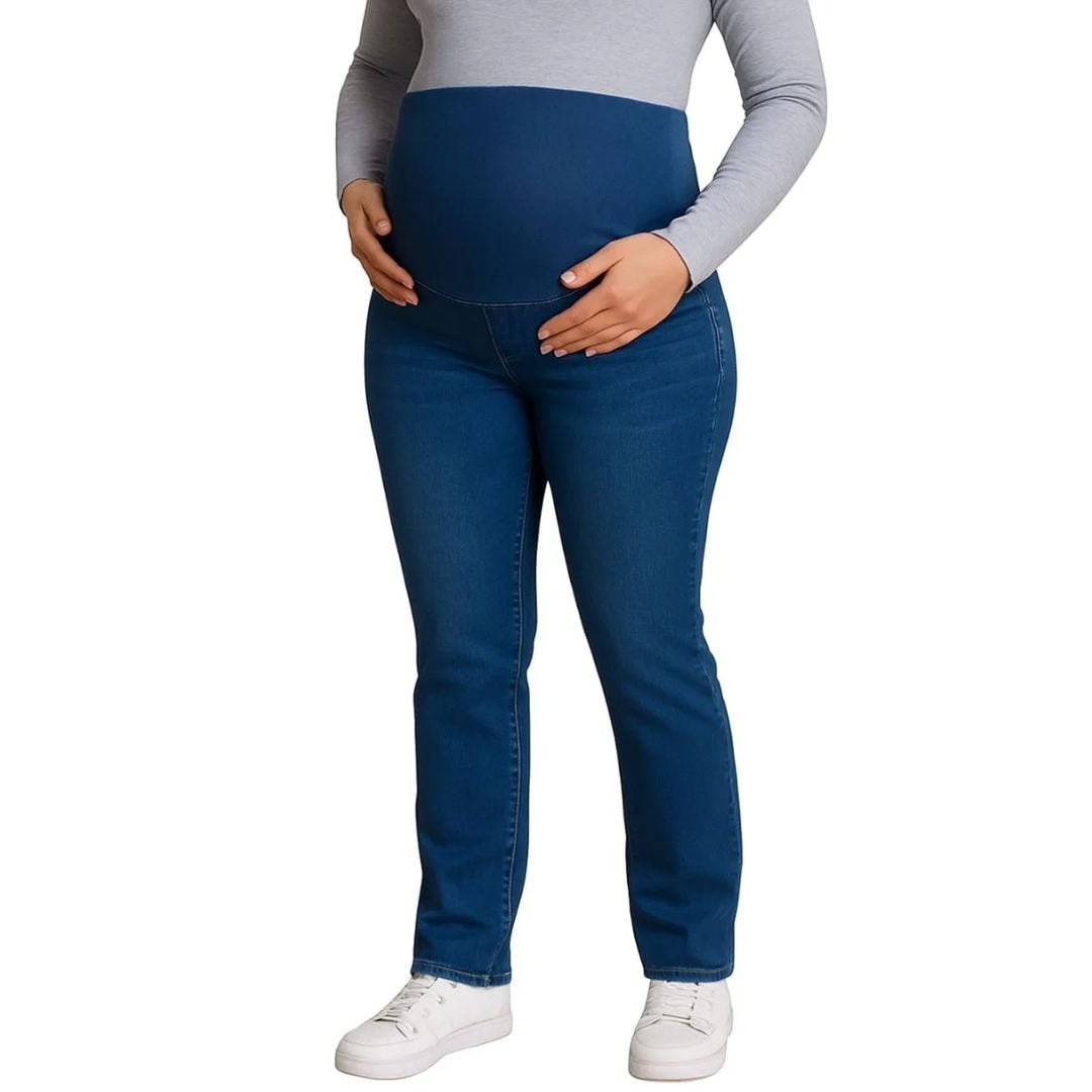 JEAN PANTALON DE EMBARAZADA PANTALÓN DE MATERNIDAD - 1