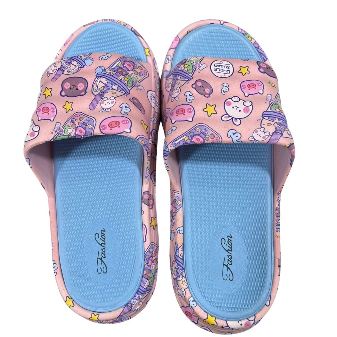SANDALIA PARA NIÑA DISEÑO KAWAII DE GOMA - 1