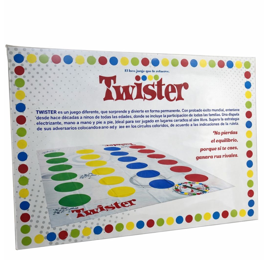 JUEGO DE MESA CLÁSICO TWISTER EL JUEGO QUE TE ANUDA - 3