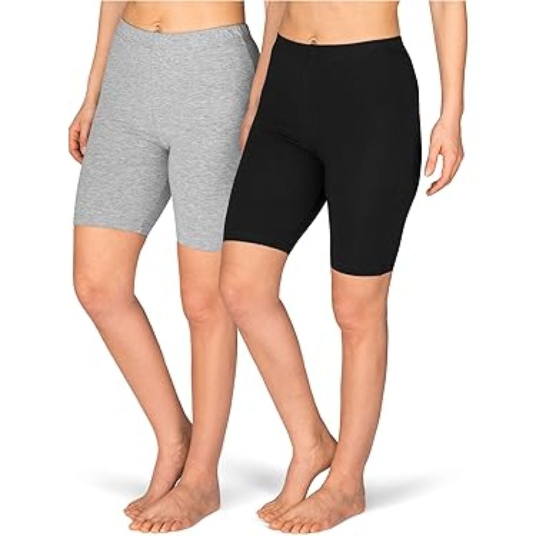 BOXER LARGO DE ALGODON PARA MUJER - 2