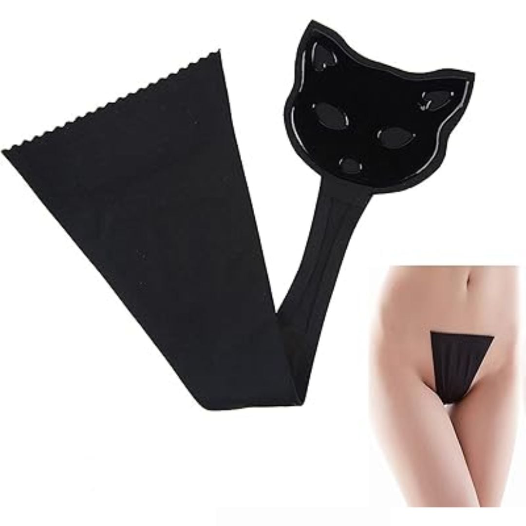 ROPA INTERIOR TANGA INVISIBLE REUTILIZABLE ADHESIVO - 1