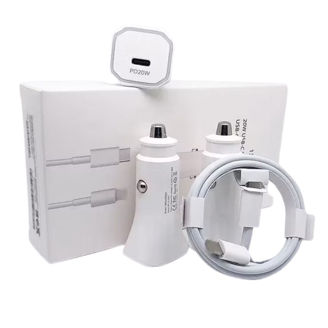 CARGADOR SAMSUNG PARA AUTO 20W CON CABLE C GENÉRICO - 2