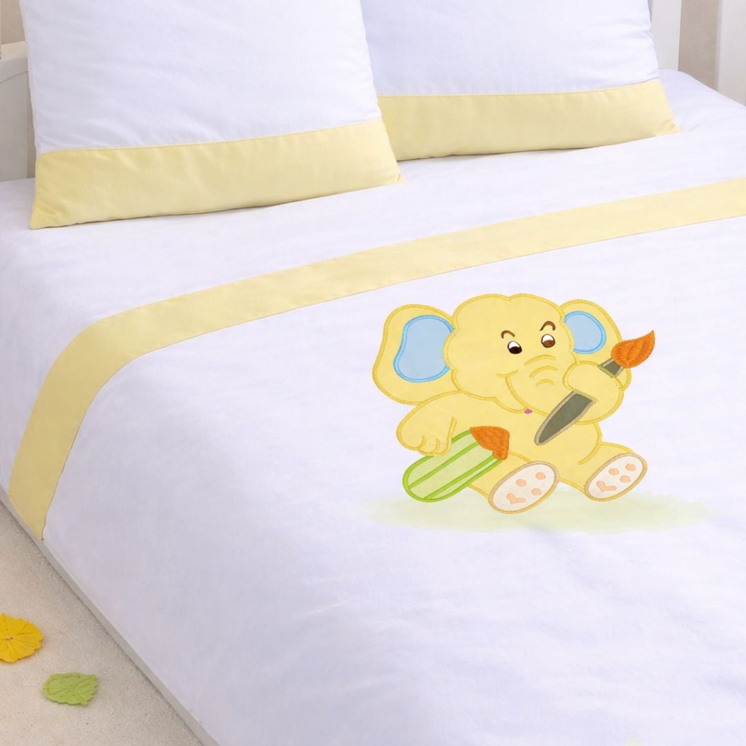 JUEGO DE SABANAS PARA CUNA  SET DE 3 PIEZAS PARA NIÑA - 2