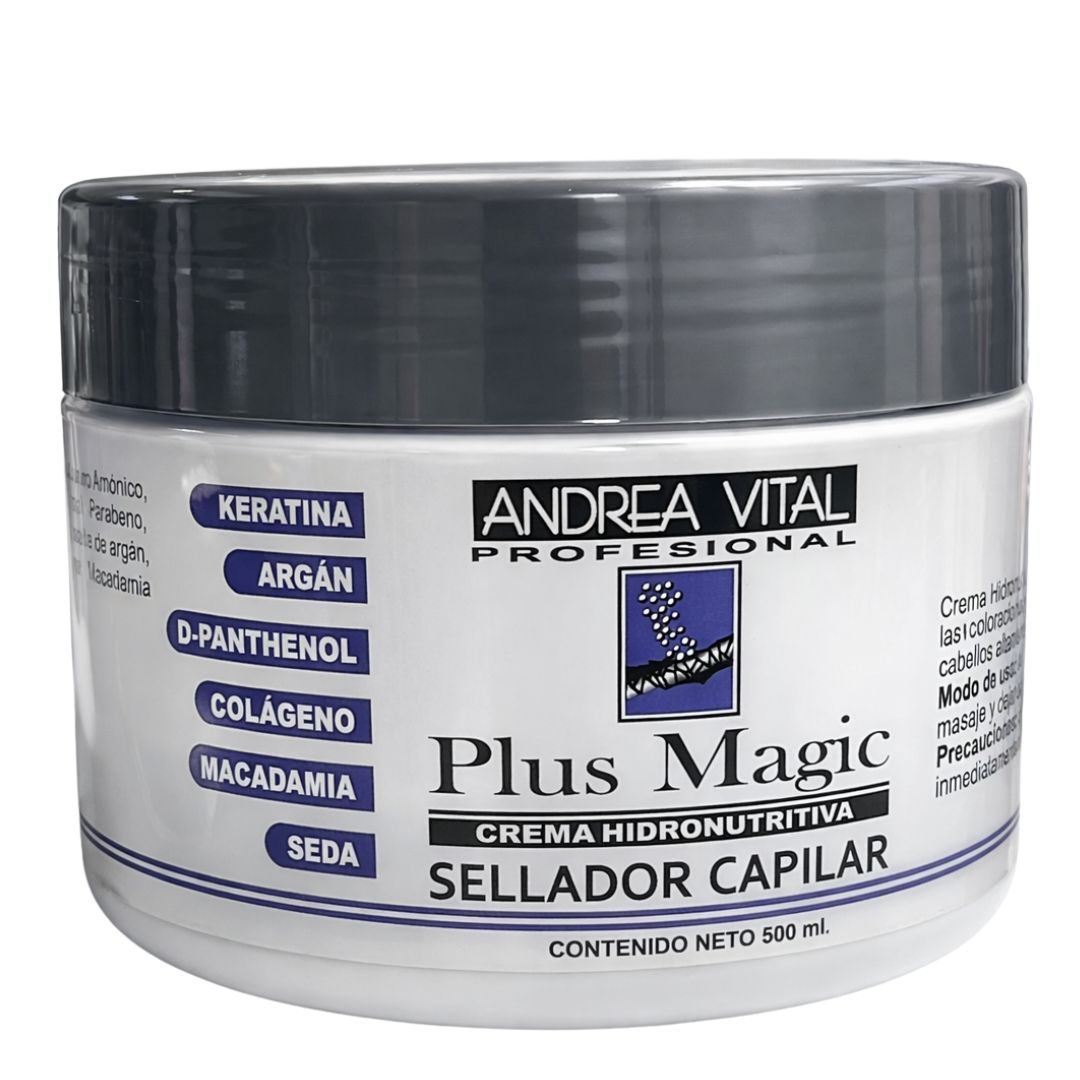 SELLADOR CAPILAR PLUS MAGIC 500ML - 1