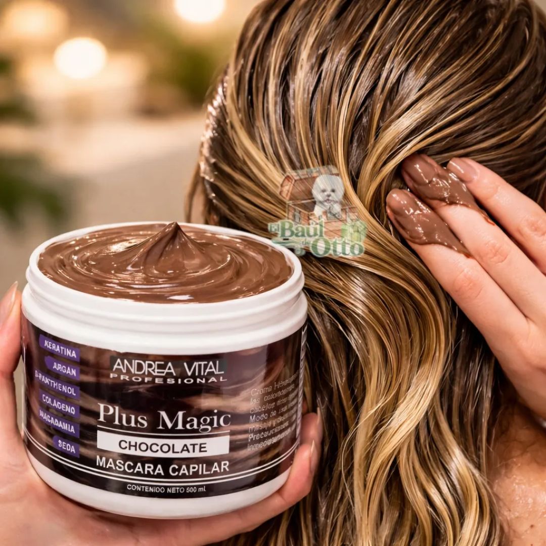 MASCARLLLA HIDRATANTE CAPILAR CHOCOLATE 500 ML ANTIFRIZZ - 1