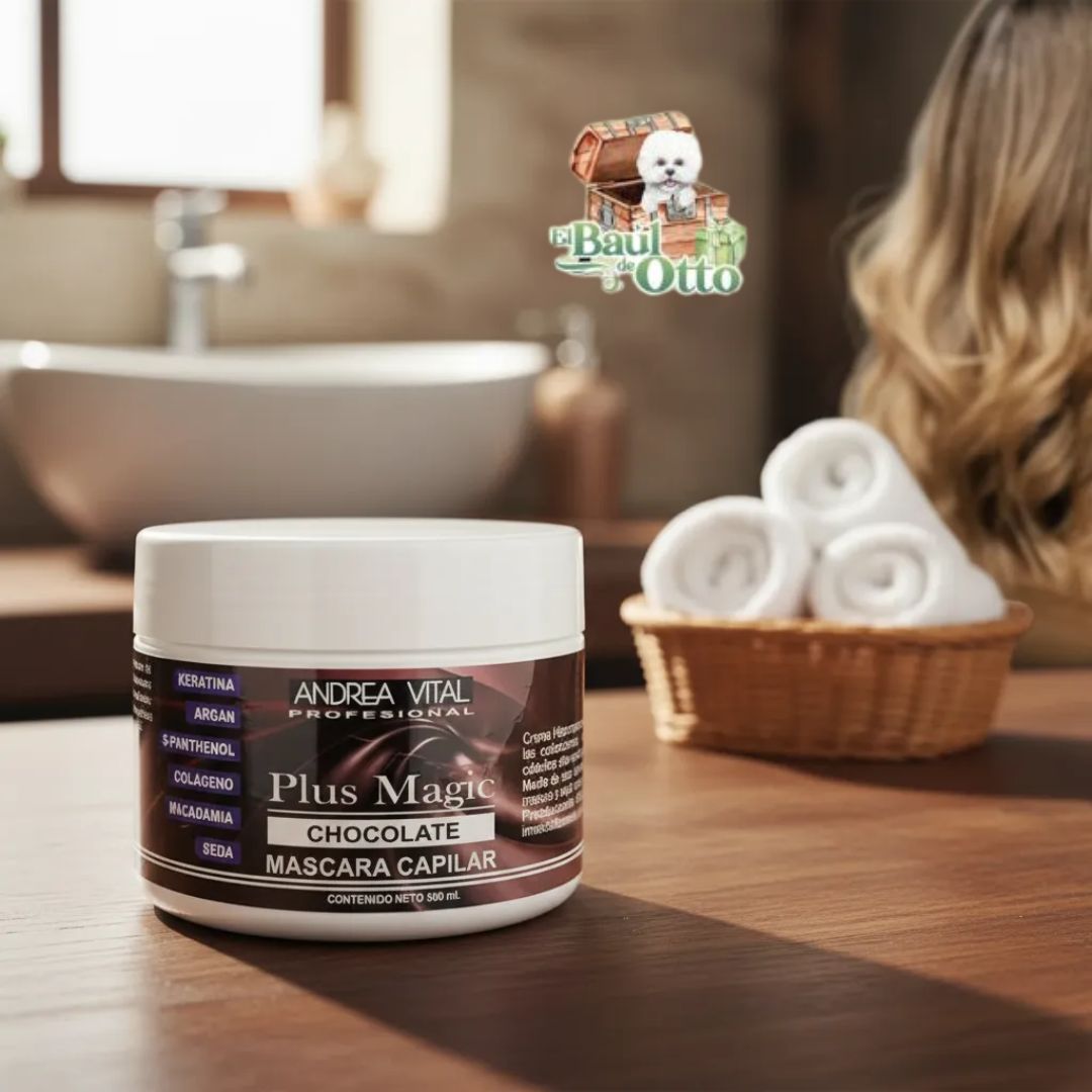 MASCARLLLA HIDRATANTE CAPILAR CHOCOLATE 500 ML ANTIFRIZZ - 2