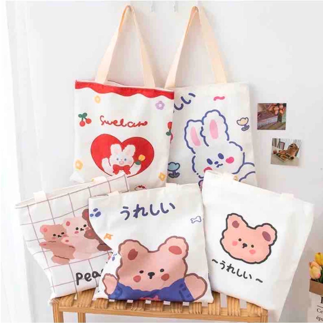 BOLSA BOLSO DE TELA LONA - 1