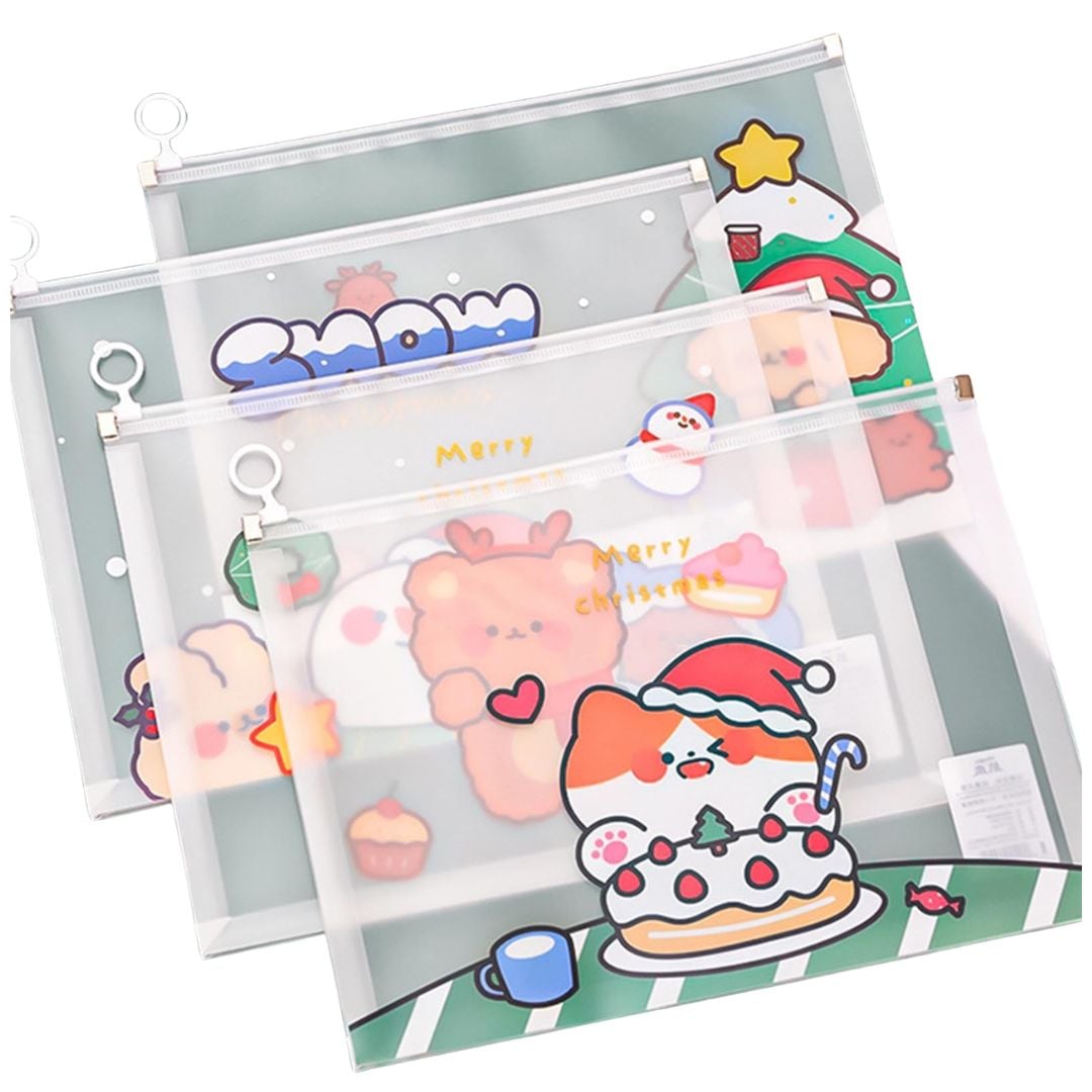 PACK 4 SOBRE O CARPETA A4 PORTADOCUMENTOS CUTE - 2
