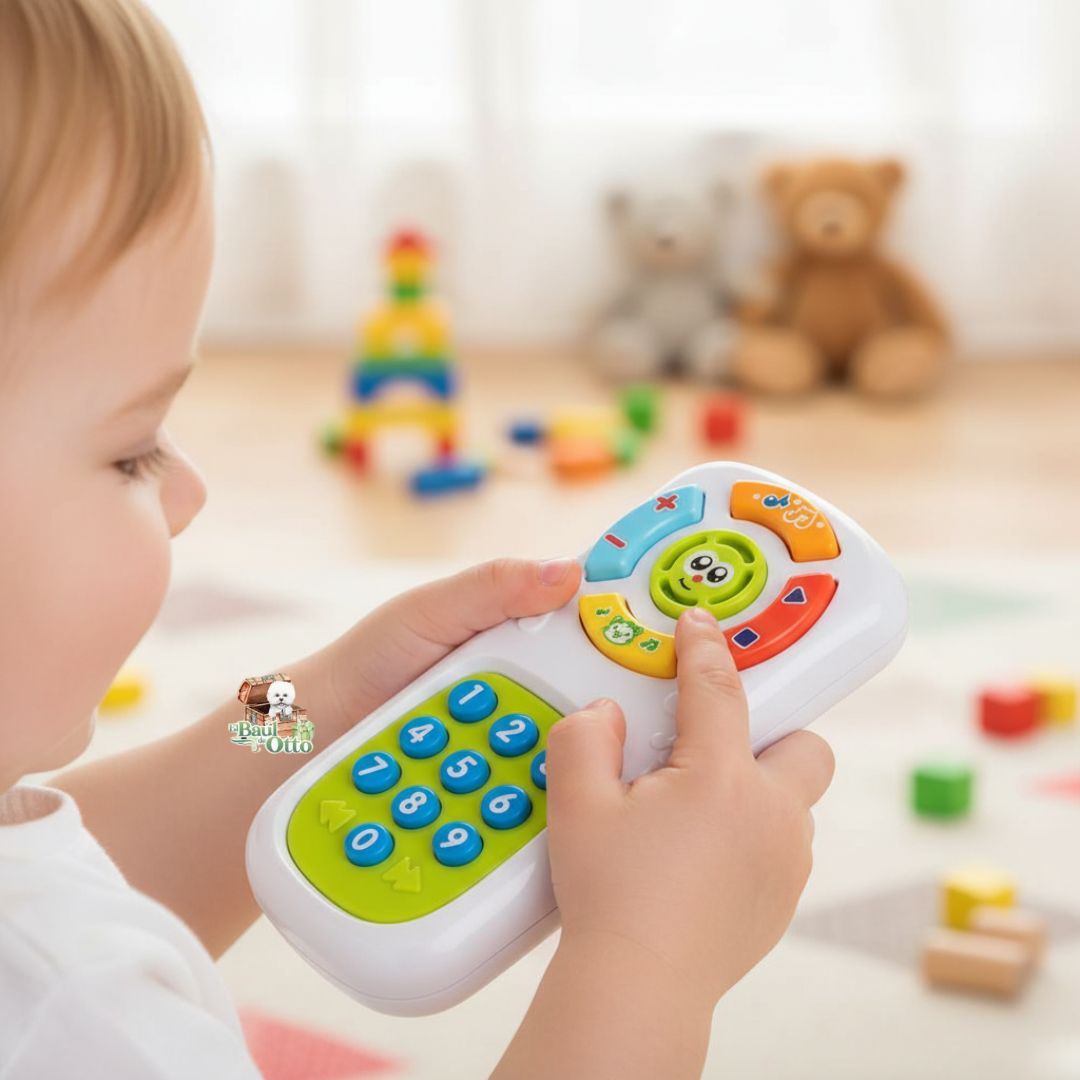 CONTROL REMOTO MUSICAL Y TÁCTIL PARA BEBES - 1