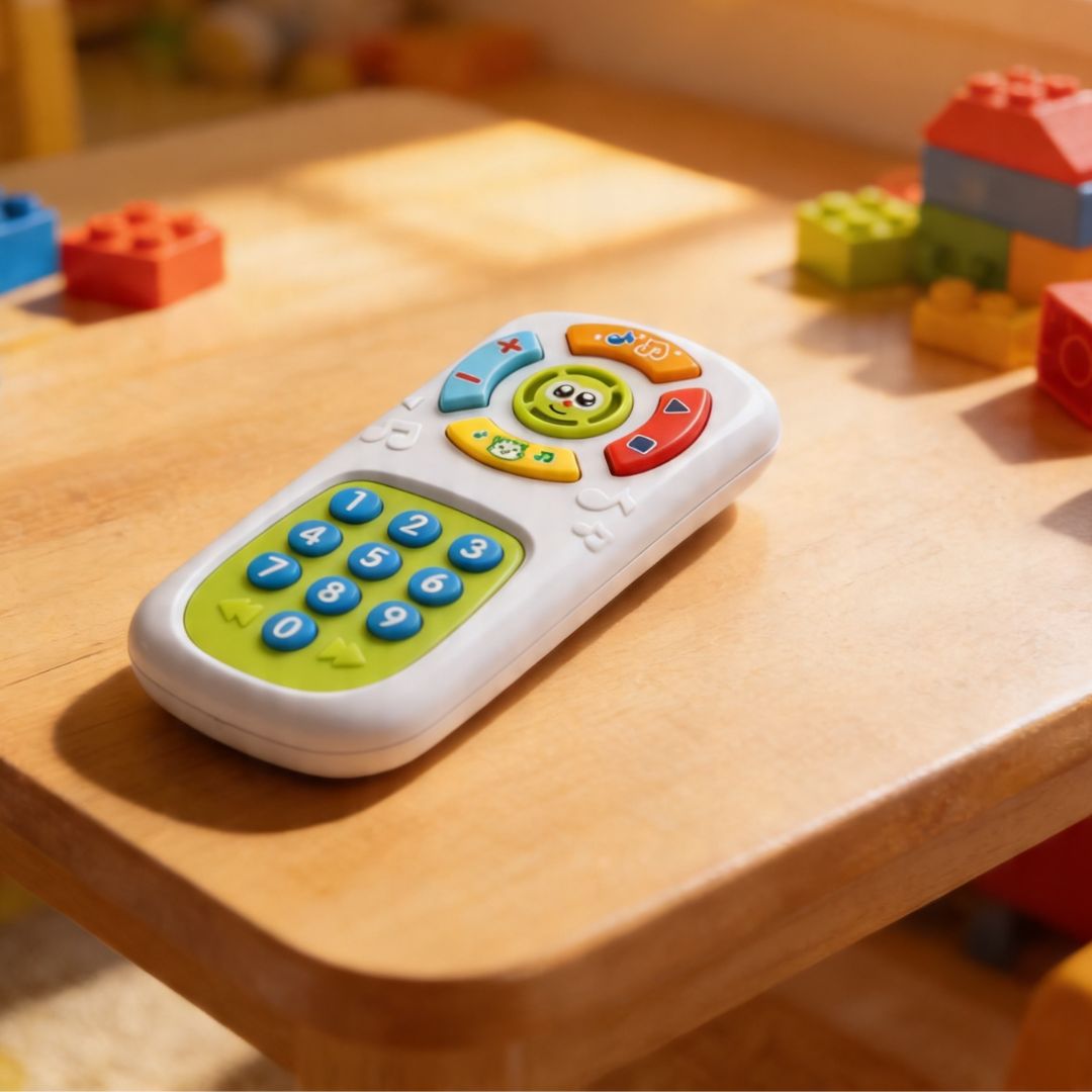 CONTROL REMOTO MUSICAL Y TÁCTIL PARA BEBES - 2