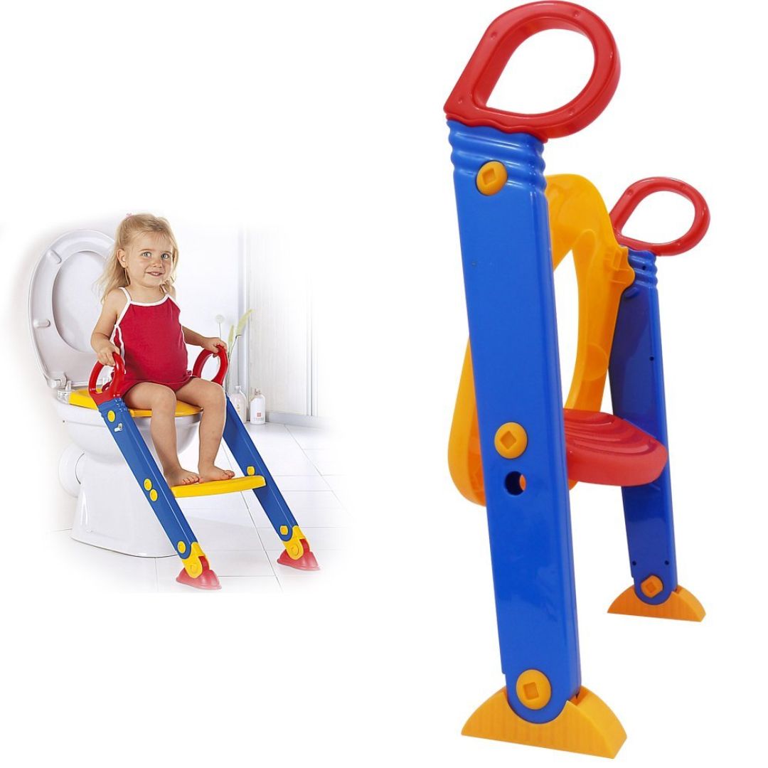 ESCALERA CON BACÍN ASIENTO DE ENTRENAMIENTO PARA BEBÉ - 2