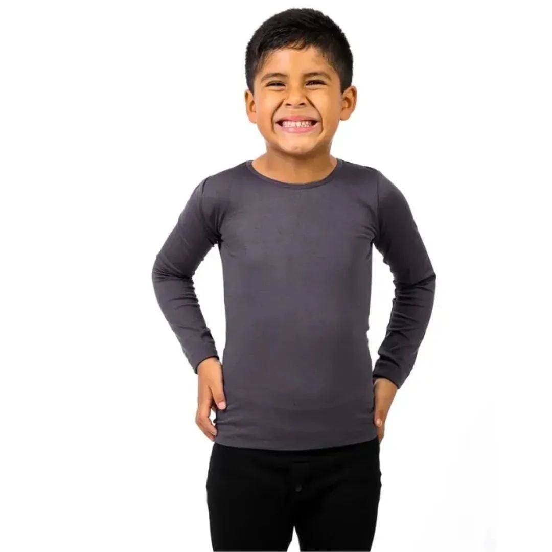 POLO CALENTADOR MANGA LARGA PARA NIÑOS (UNISEX) MULTICOLOR - 3