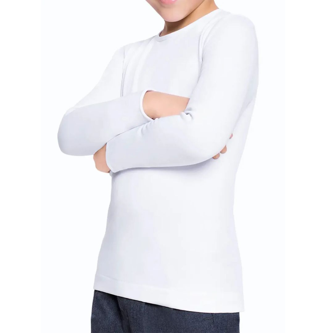 POLO CALENTADOR MANGA LARGA PARA NIÑOS (UNISEX) MULTICOLOR - 4
