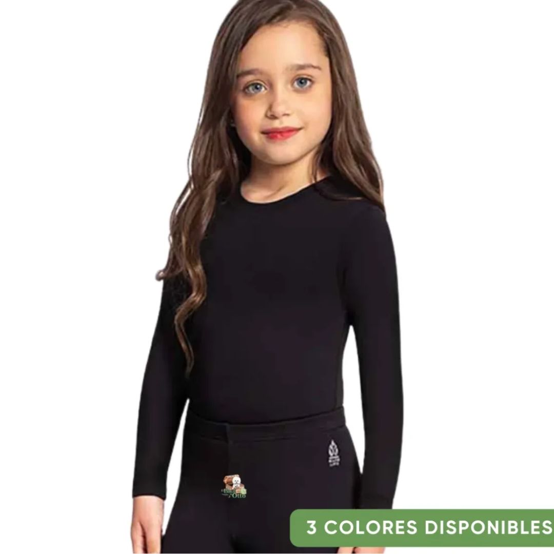 POLO CALENTADOR MANGA LARGA PARA NIÑOS (UNISEX) MULTICOLOR - 5