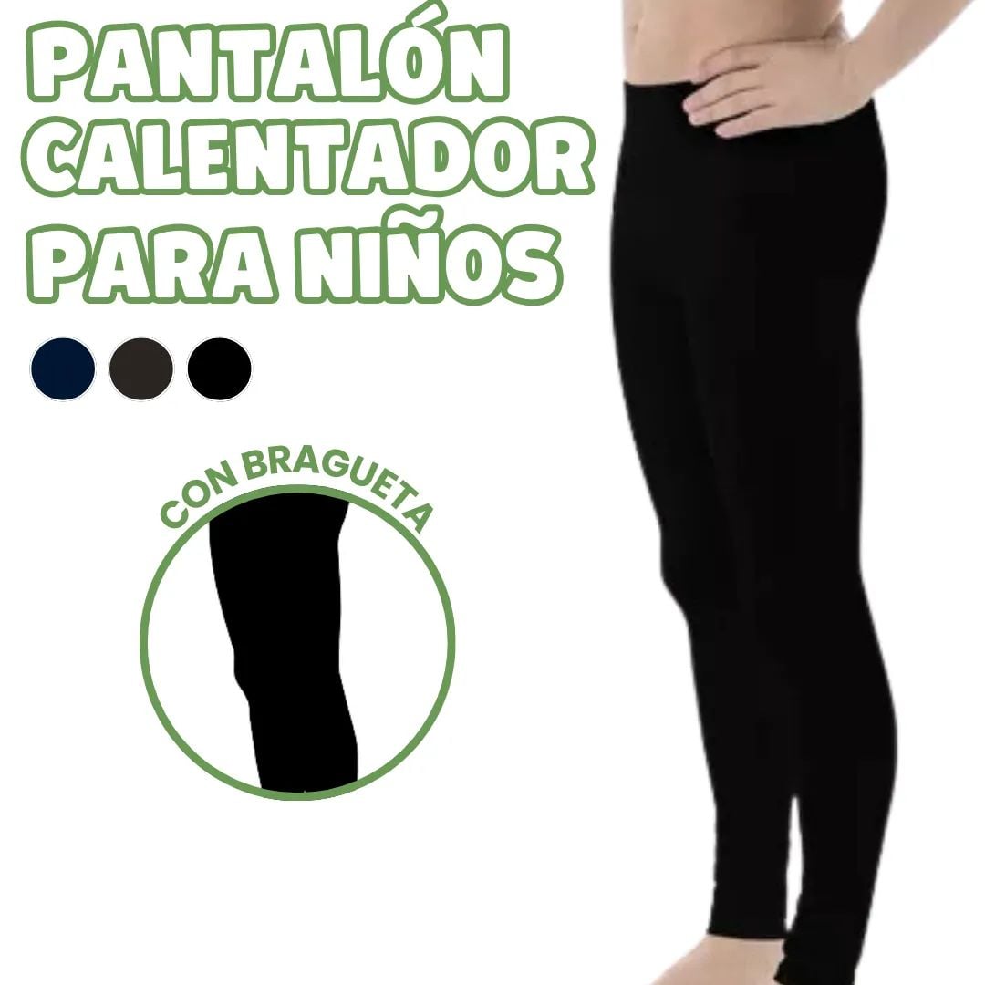 CALENTADOR PANTALÓN CON MICRO-POLAR PARA (NIÑO) - 1