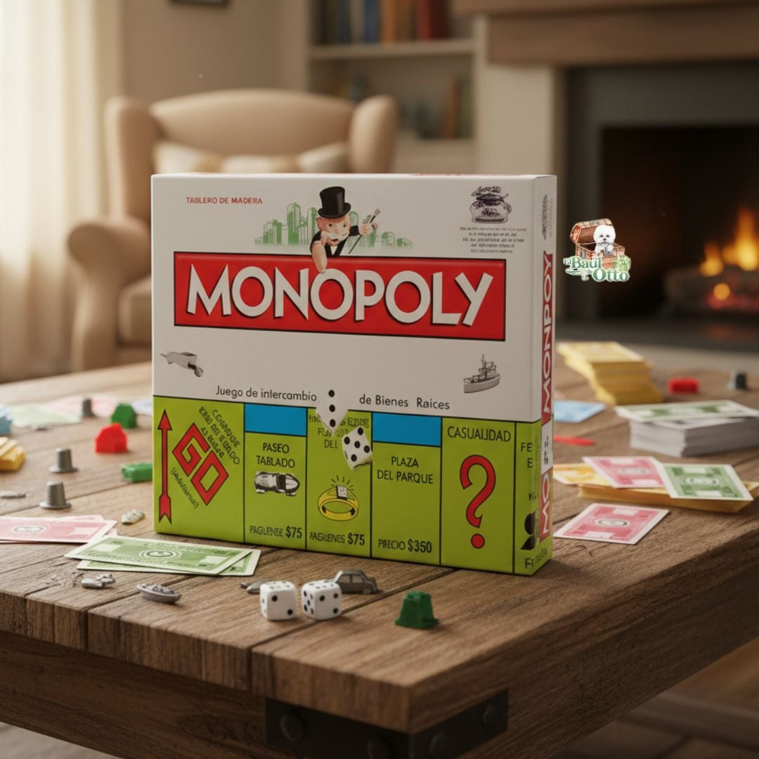 MONOPOLIO CLÁSICO JUEGO DE MESA - 1