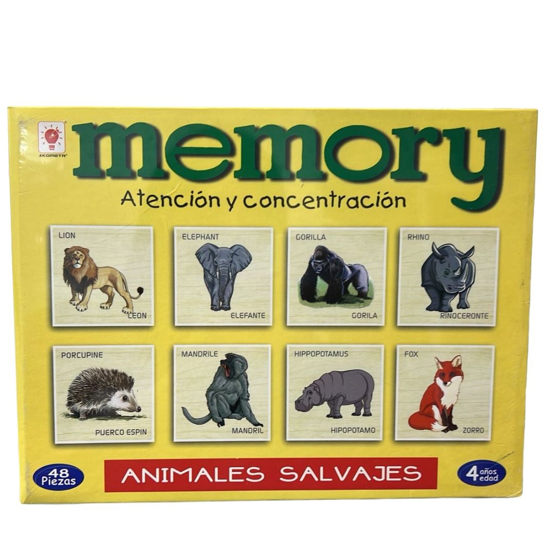 JUEGO DE MEMORIA 48 PIEZAS JUEGO DIDÁCTICO - 2