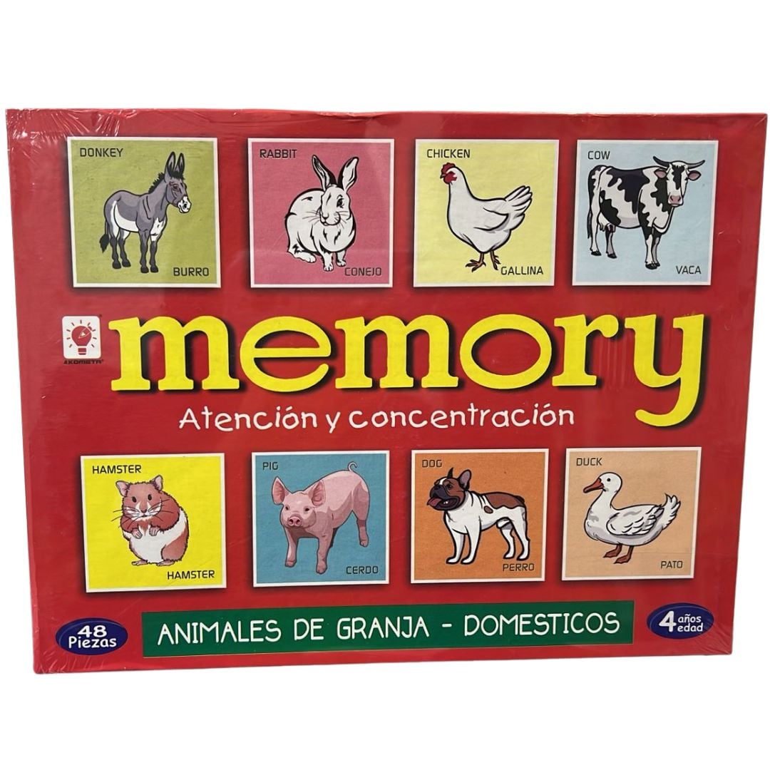 JUEGO DE MEMORIA 48 PIEZAS JUEGO DIDÁCTICO - 3