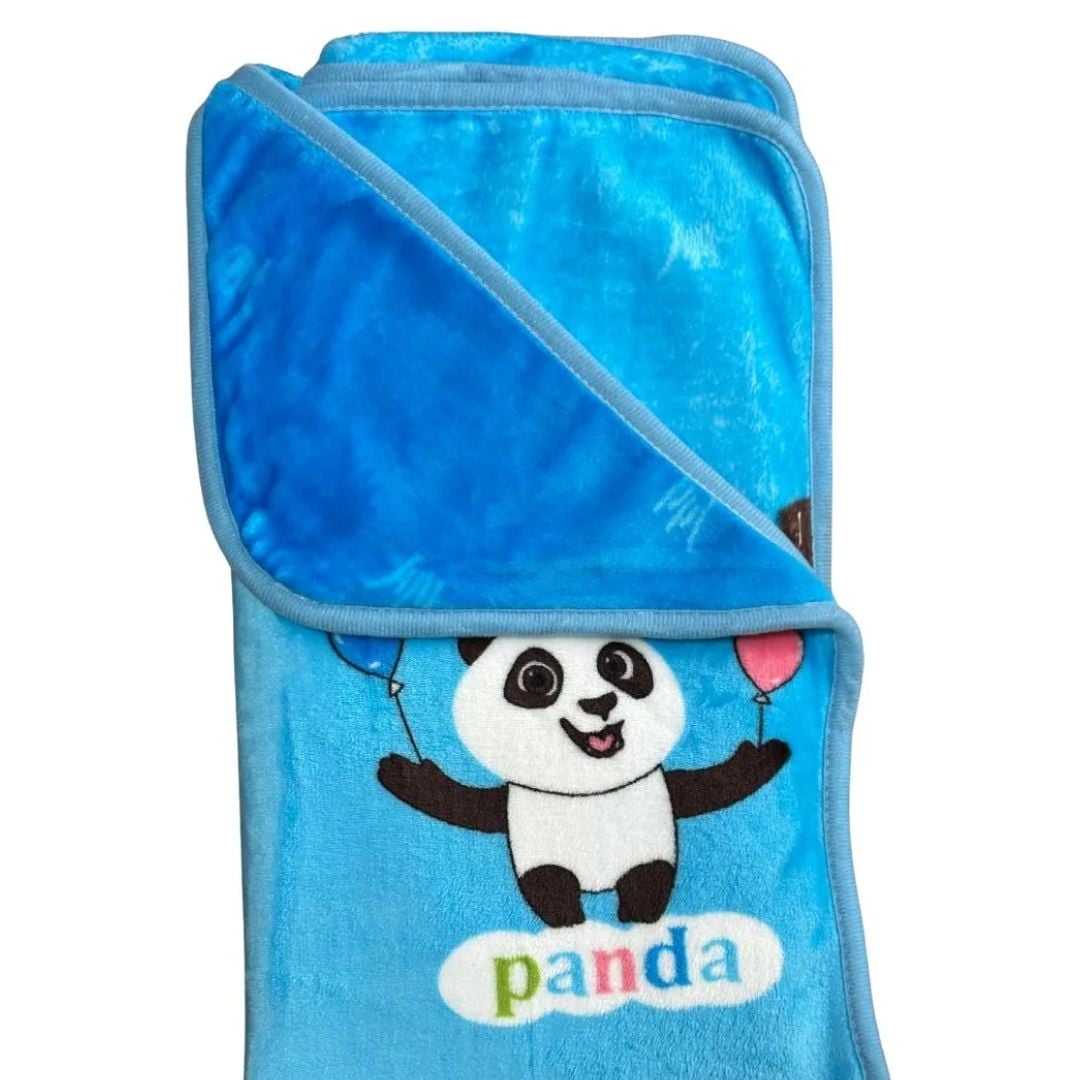 COLCHA MANTA PARA BEBÉ FELPA PLUSH 1,40 X 1METRO (NIÑO) - 1