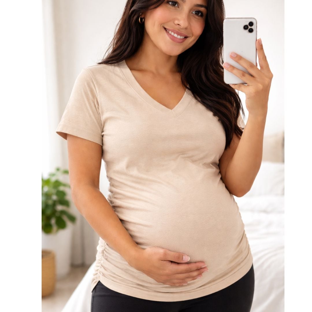 POLOS BÁSICO DE MATERNIDAD PARA EMBARAZADAS - 2