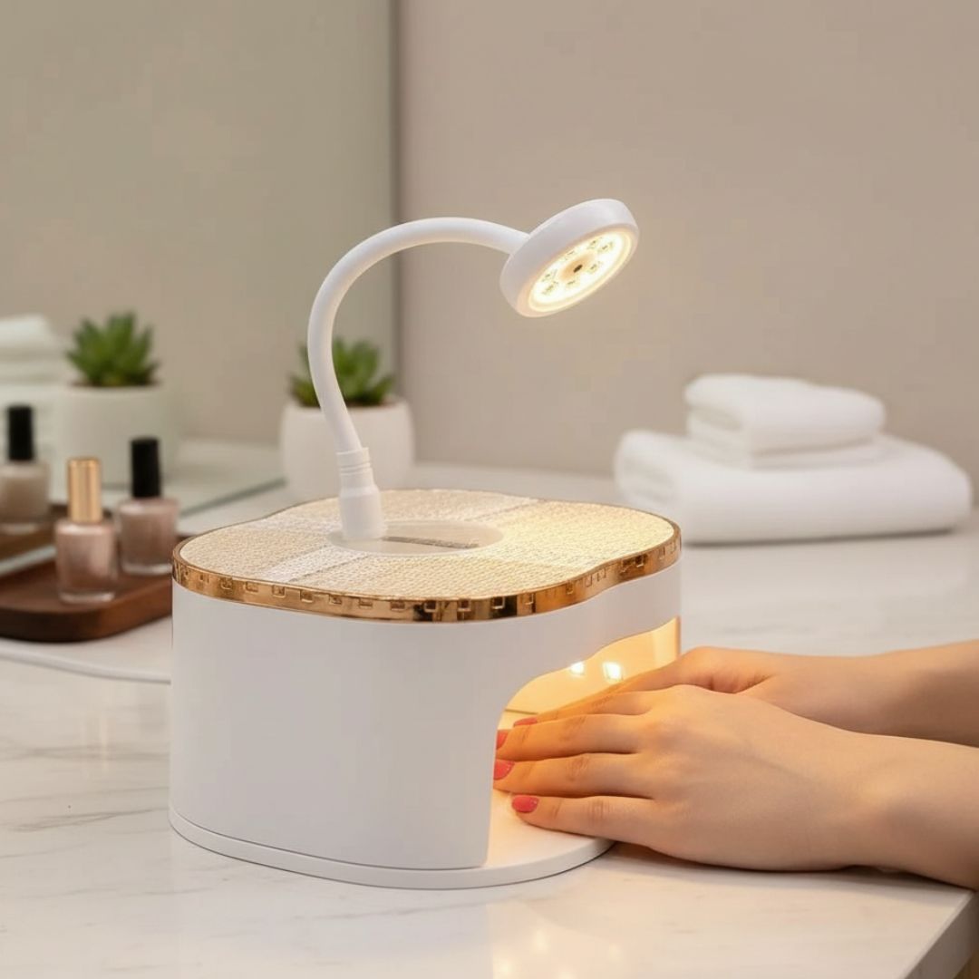 LAMPARA UV SUN BT 17 DE 288 WATTS 2 EN 1 INCLUYE MINI LAMPARA FLEXIBLE - 1