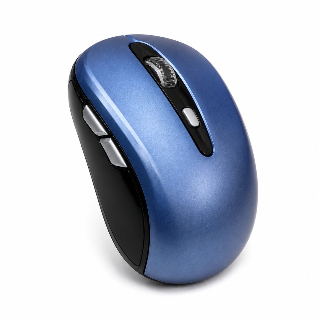 MOUSE INALÁMBRICO RECARGABLE BLUETOOTH LED RGB - 3