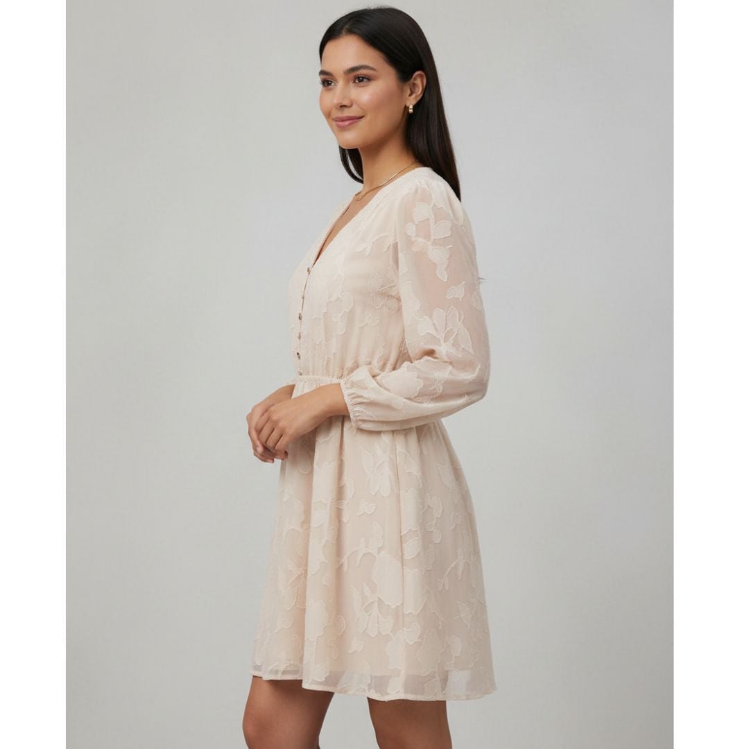 VESTIDO FEMENINO DE MODA CON DISEÑO EXCLUSIVO - 4