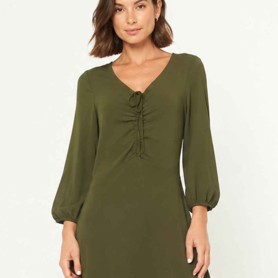 VESTIDO VERDE PARA DAMA - 2