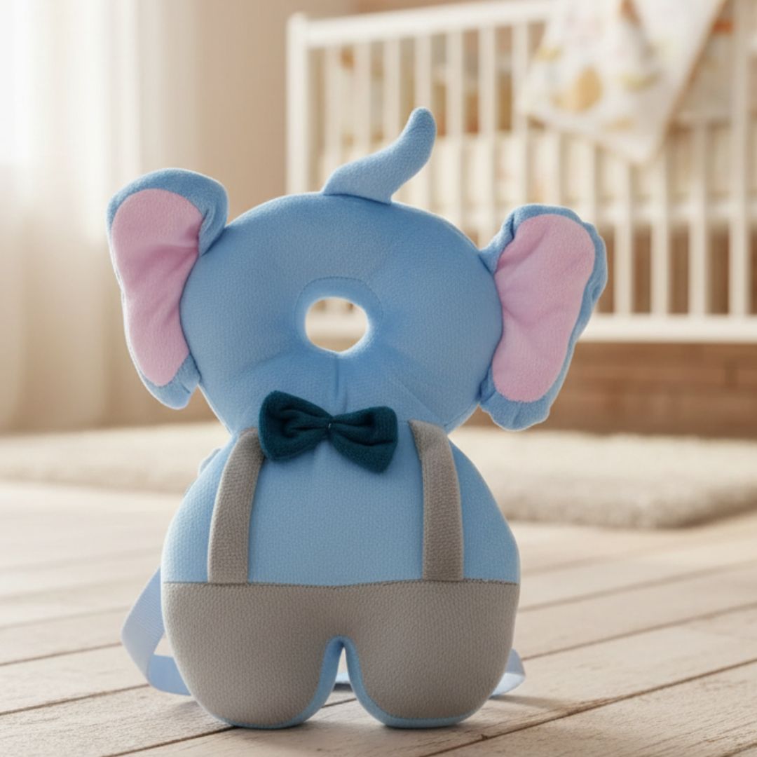 MOCHILA DE PROTECCIÓN PARA BEBE CABEZA ESPALDA - AZUL - 1