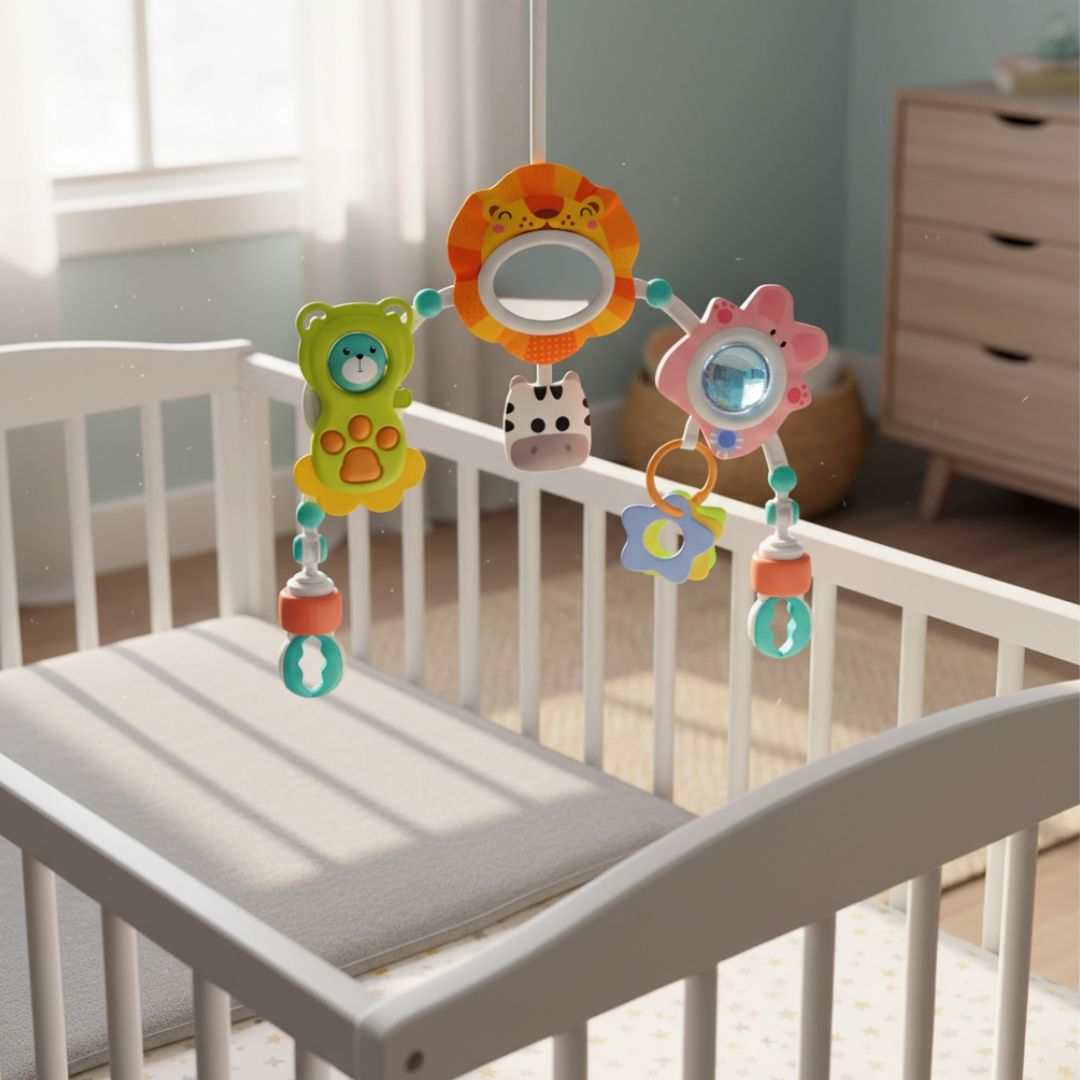 ARCO LEÓN PARA COCHE CUNA COCHE Y SILLA COMER DE BEBÉS - 2