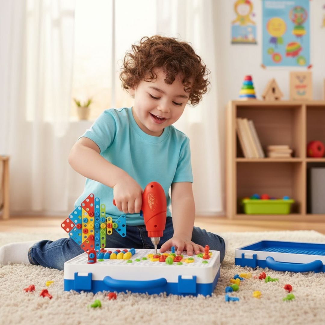 MALETÍN DE HERRAMIENTAS MAGIC PANEL JUEGO DIDÁCTICO 249PCS - 2