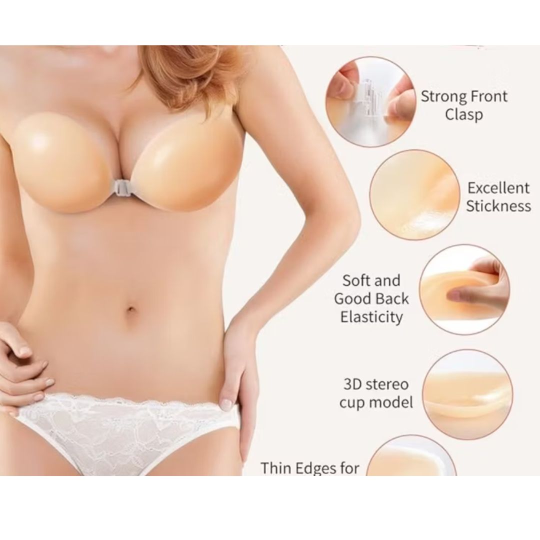 BRASIER SOSTEN ADHESIVO PUSH UP DE SILICONA INVISIBLES - 2