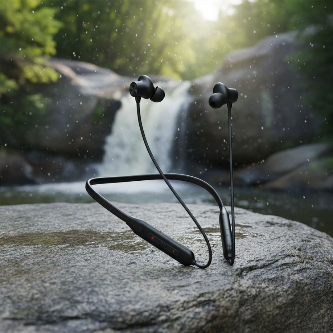AUDÍFONO DEPORTIVO BLUETOOTH MAGNETIC CON MICRÓFONO 40 HORAS DE DURACION - 1