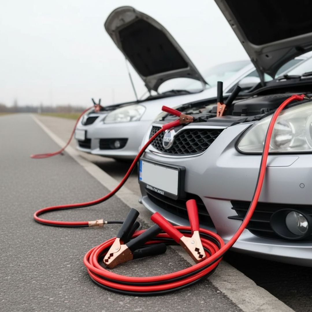 CABLE DE BATERÍA 1000AMP 2METROS PARA  PASAR CORRIENTE - 1