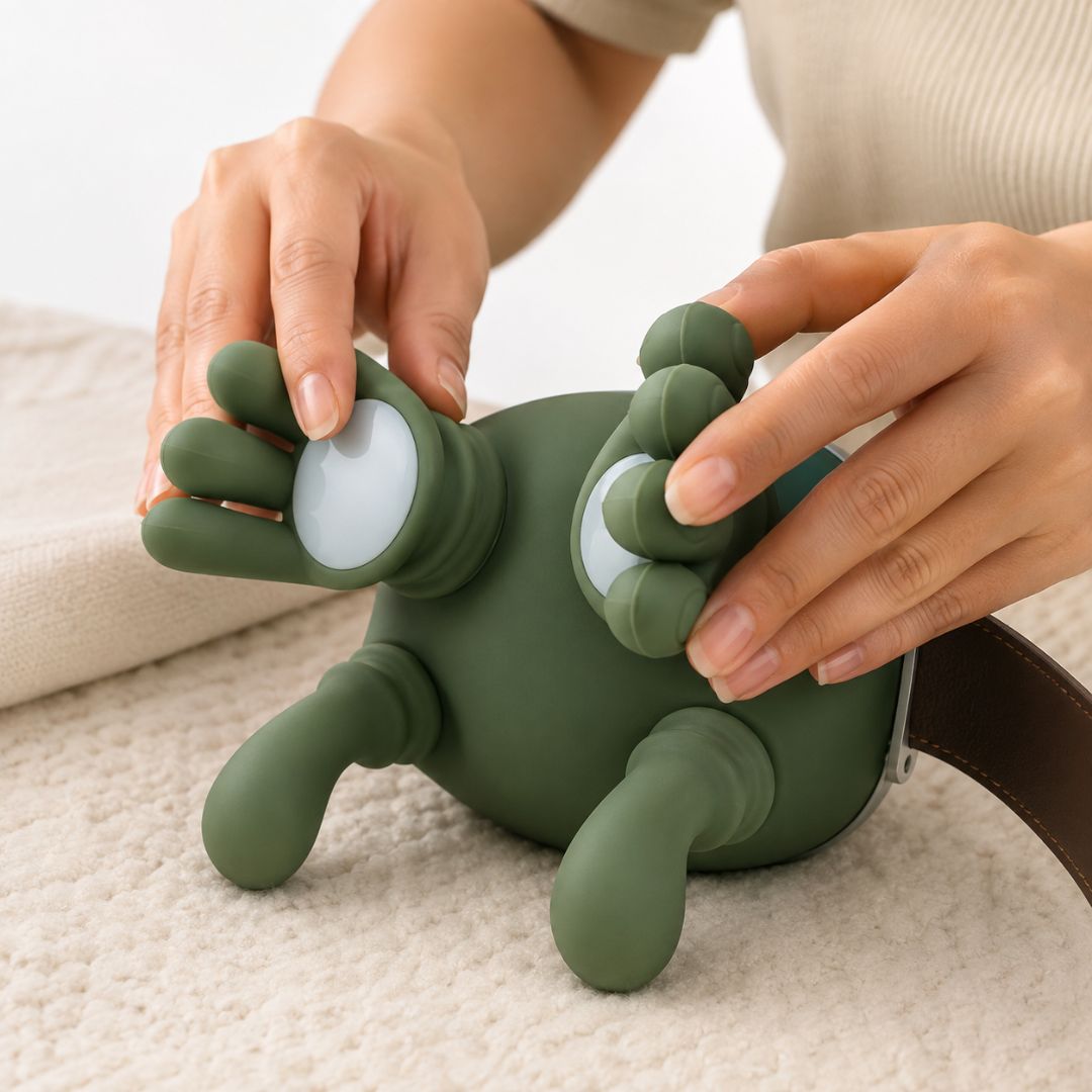 MASAJEADOR DE CUELLO MANITOS ANTISTRESS BIÓNICO 4D ELÉCTRICO - 2