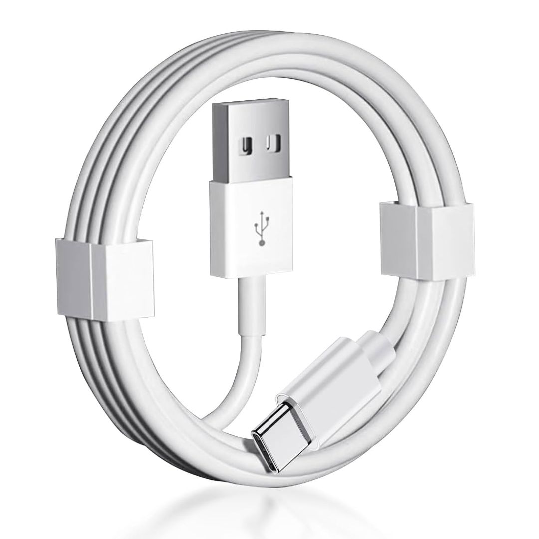 CABLE CARGA IPHONE A C 1MT 66W - BLANCO - 1