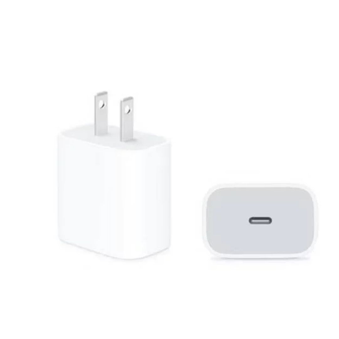 CARGADOR CUBO TIPO C CARGA RÁPIDA 20W - BLANCO - 1