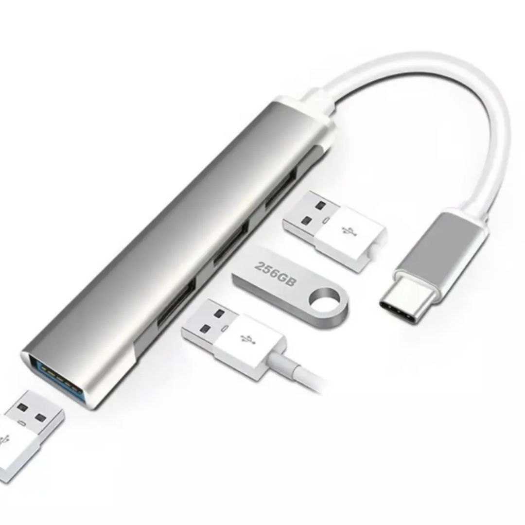 MULTIPUERTO ENTRADA ADAPTADOR HUB USB TIPO C - 1