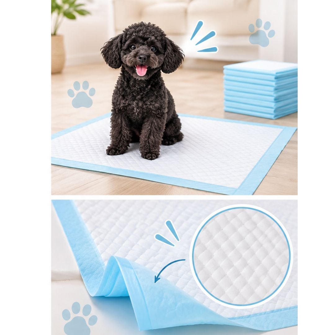 TRAINING PADS - PAÑALES DE PISO (60X60CM) CON CINTA ADHESIVA TALLA L - 40UND - 2