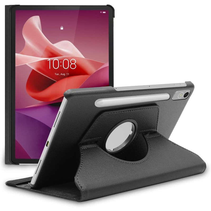 FUNDA GIRATORIA PARA TABLET LENOVO P12 12.7' NEGRO - 1