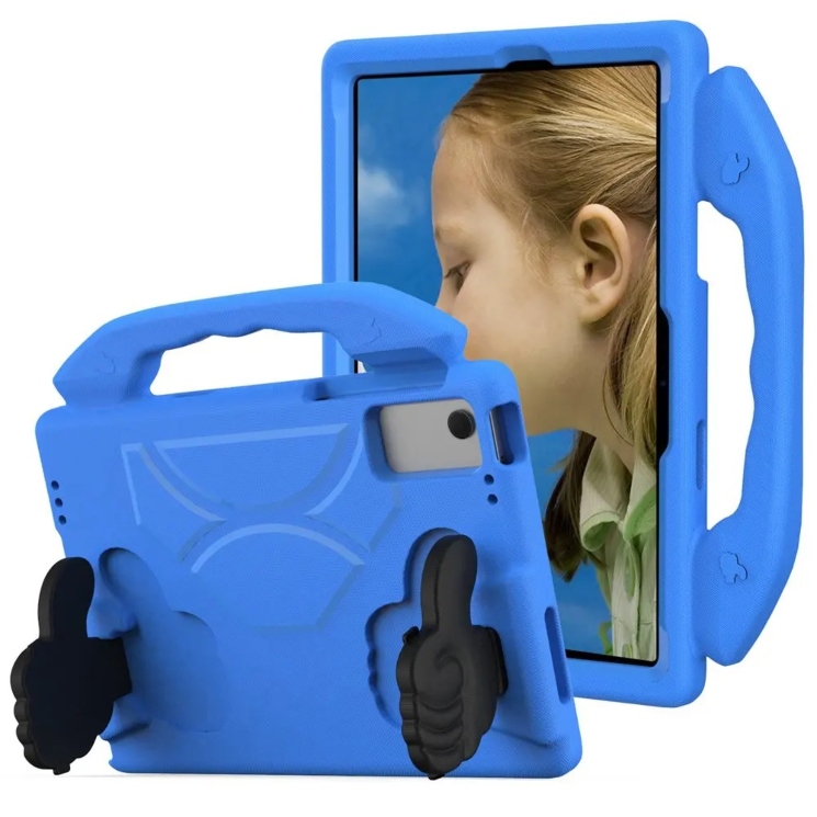 FUNDA DE GOMA CON DISEÑO LIKE PARA TABLET LENOVO M11 AZUL - 1