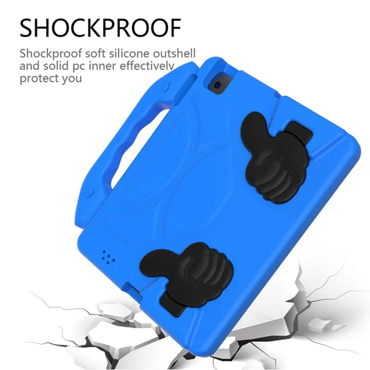 FUNDA DE GOMA CON DISEÑO LIKE PARA TABLET LENOVO M11 AZUL - 2