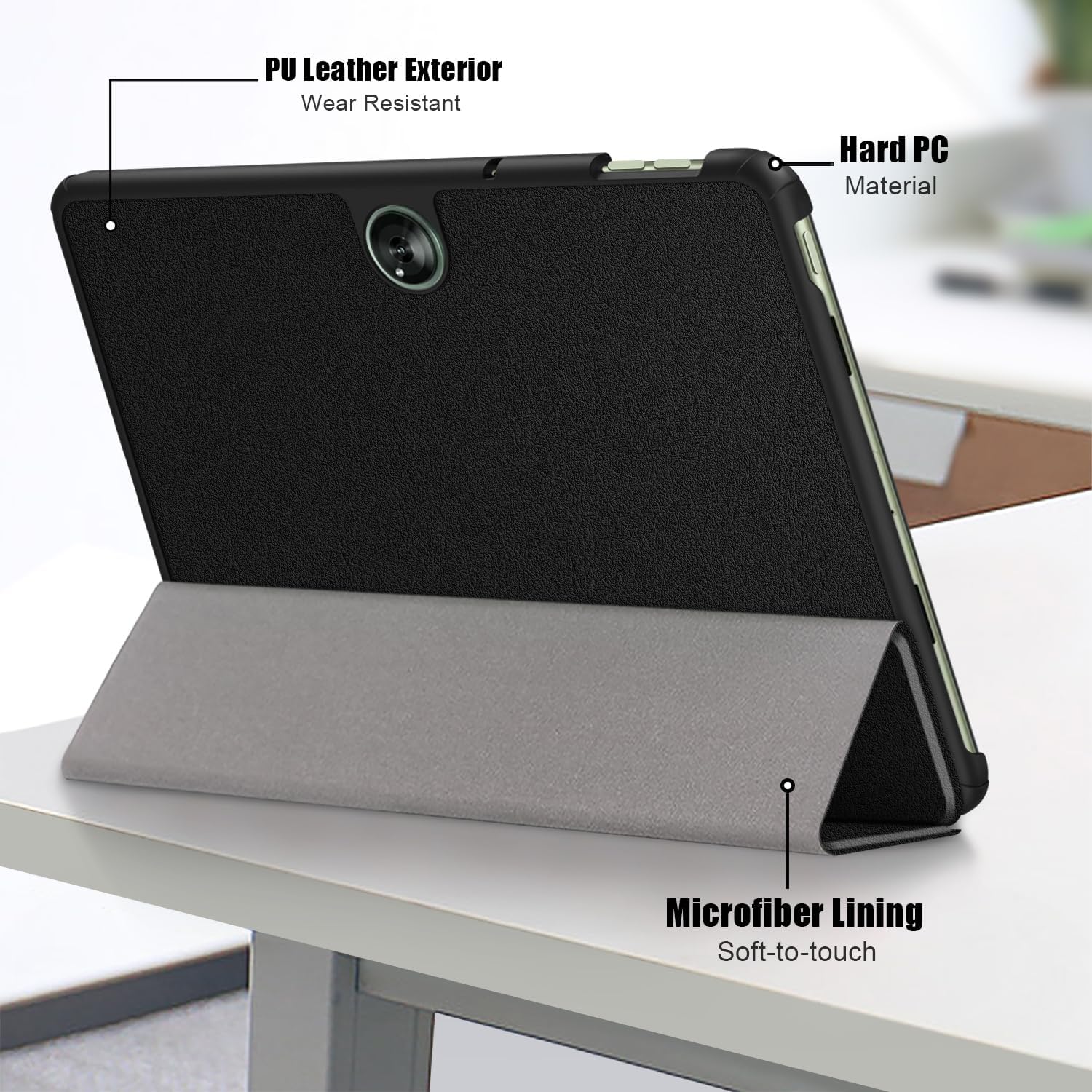 FUNDA BOOKCOVER PARA TABLET ONE PLUS PAD 2 12.1 ROJO - 2