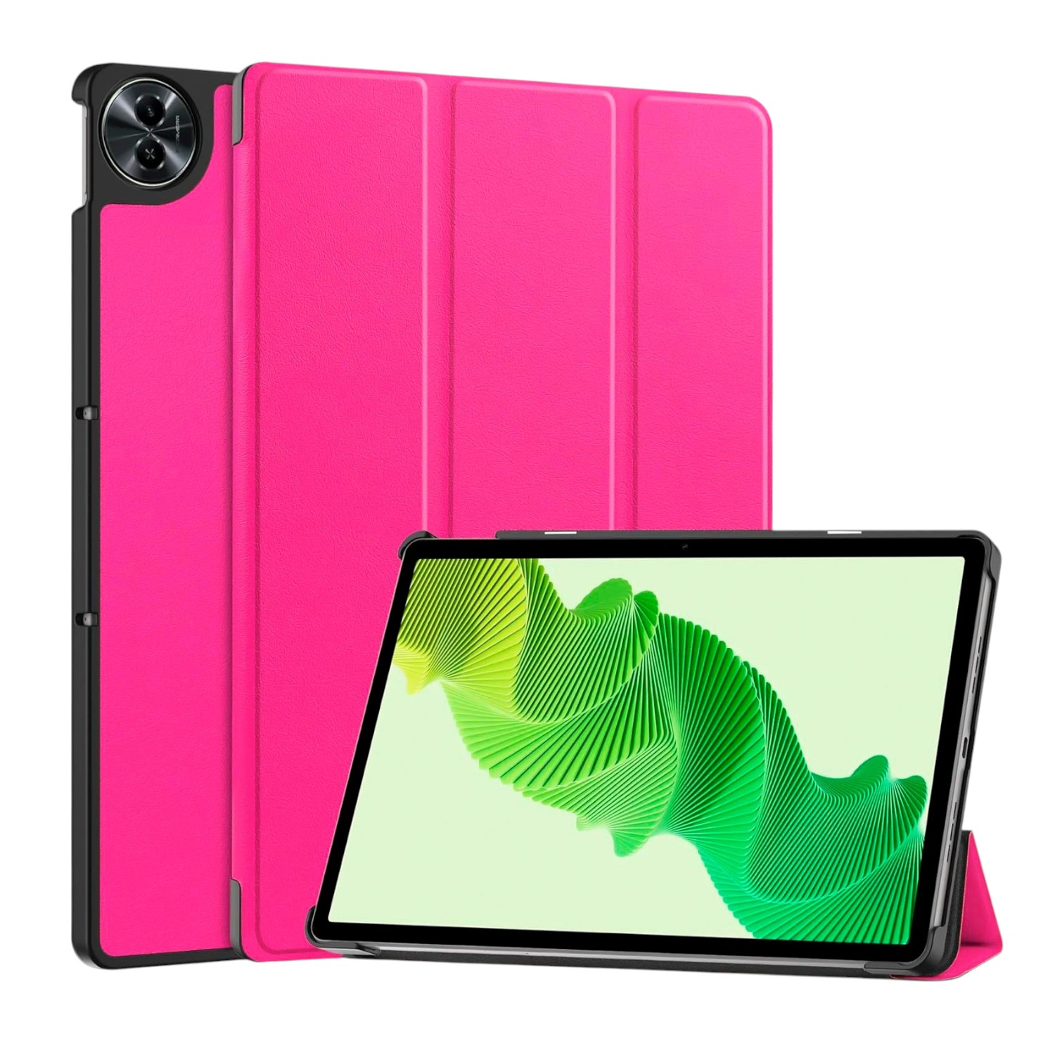 FUNDA BOOKCOVER PARA TABLET REALME PAD 2 FUCSIA - 1