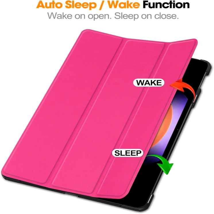 FUNDA BOOKCOVER PARA TABLET LENOVO K10 2DA GEN 10,1 TB311FU FUCSIA - 2