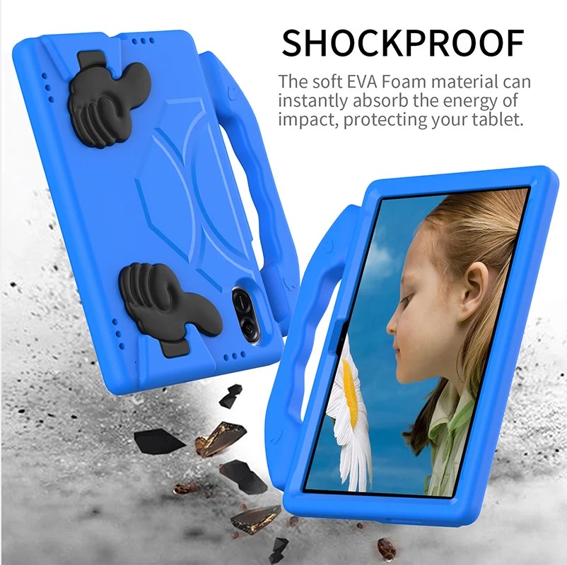 FUNDA DE GOMA CON DISEÑO LIKE PARA TABLET HONOR PAD X8A 11' AZUL - 2