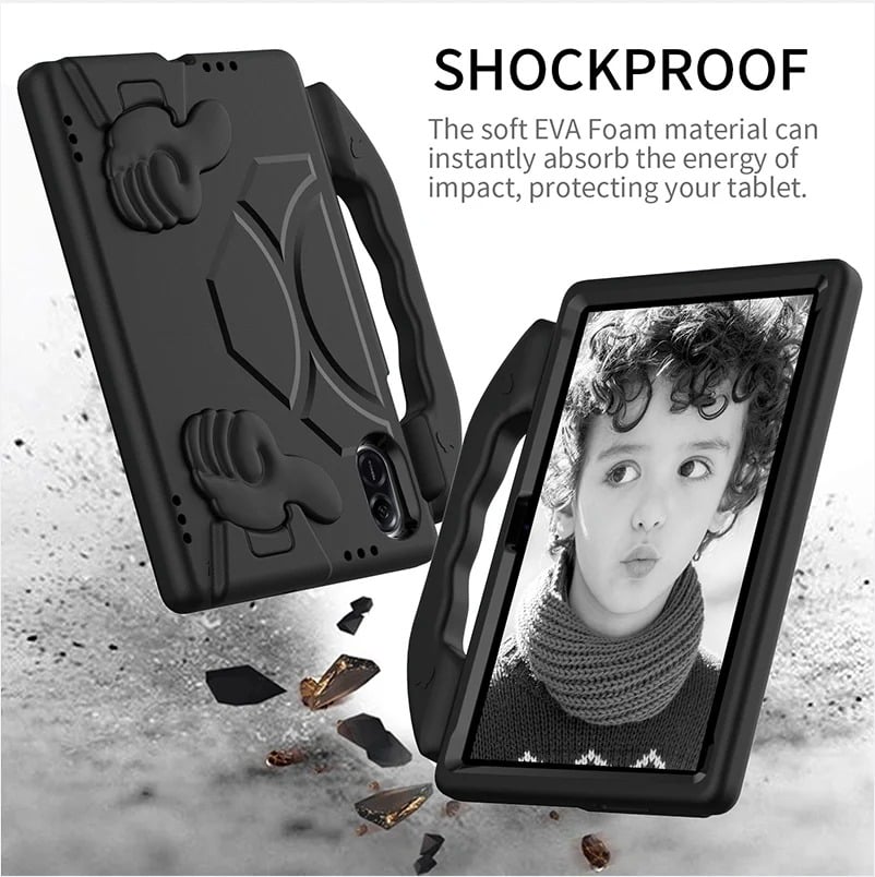 FUNDA DE GOMA CON DISEÑO LIKE PARA TABLET HONOR PAD X9 11.5 NEGRO - 2