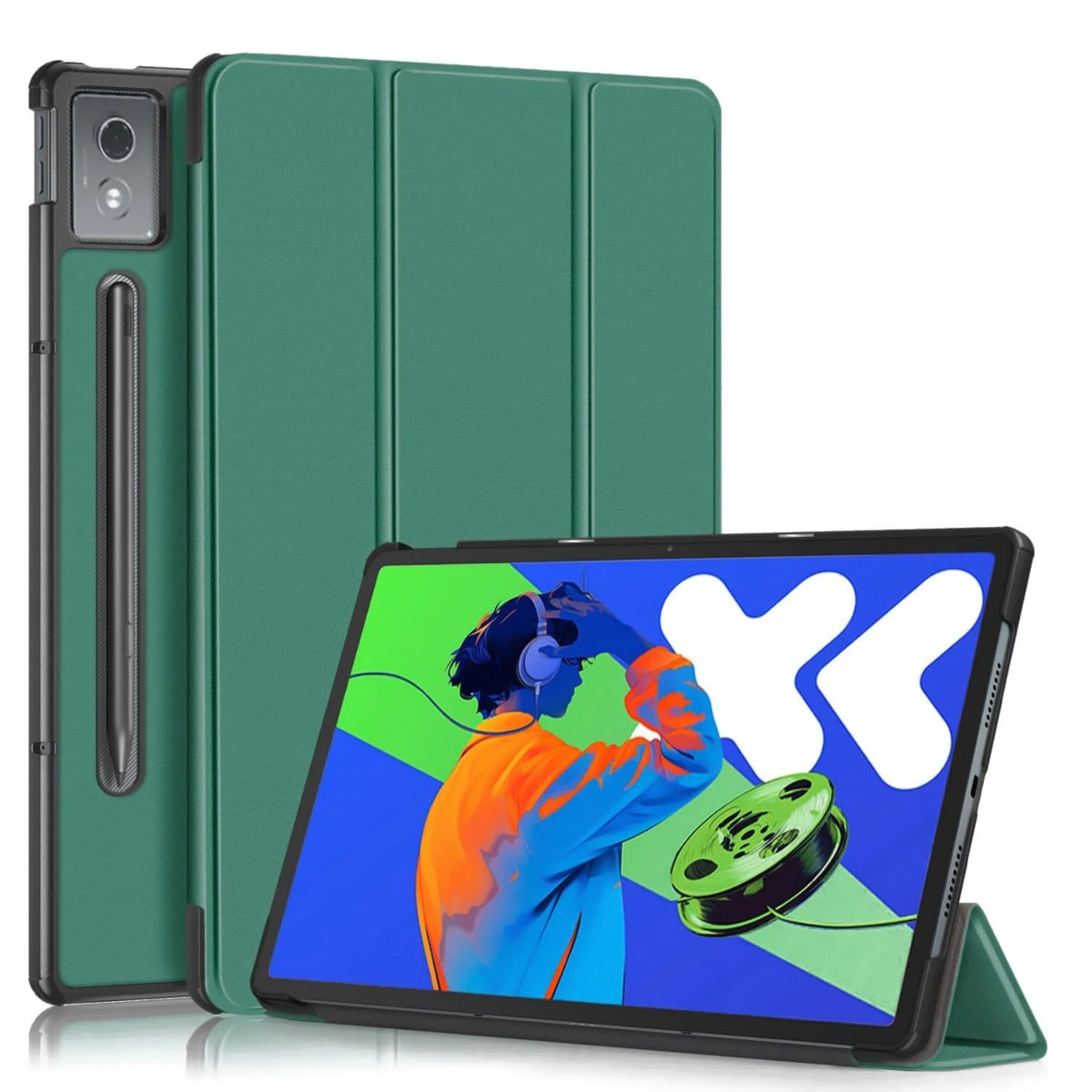 FUNDA BOOKCOVER PARA TABLET LENOVO IDEA TAB PRO 12,7 VERDE - 1